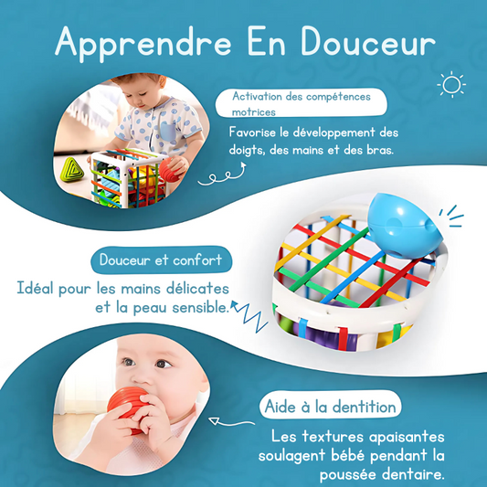Mon Petit Cube Sensoriel : Un Monde de Découvertes au Bout des Doigts !